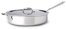 Stainless Steel 5-Quart Saute Pan with Lid