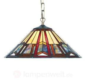 Hängeleuchte LILLIE im Tiffany-Stil