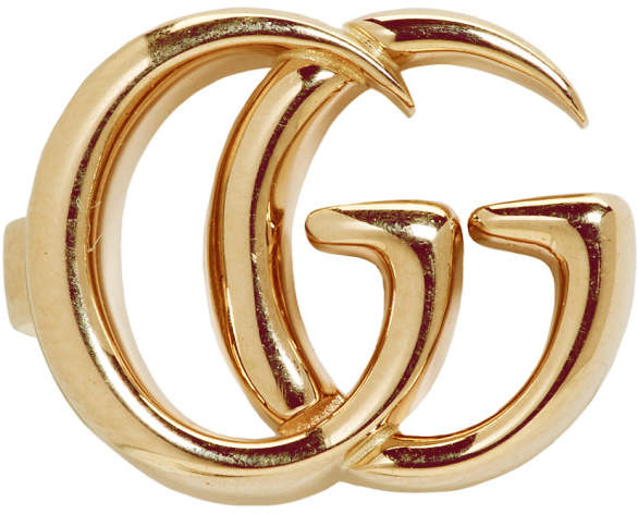 Gold Single Gg Clip-on Earring