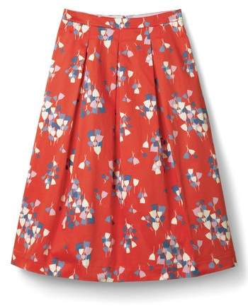 Lola Floral Flared Skirt