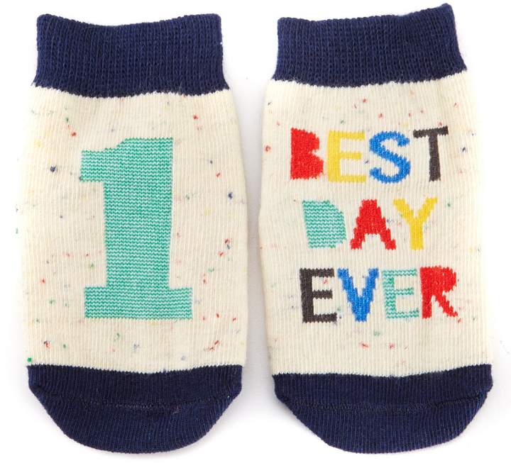 Baby Boys Newborn-12 Months Best Day Ever Socks