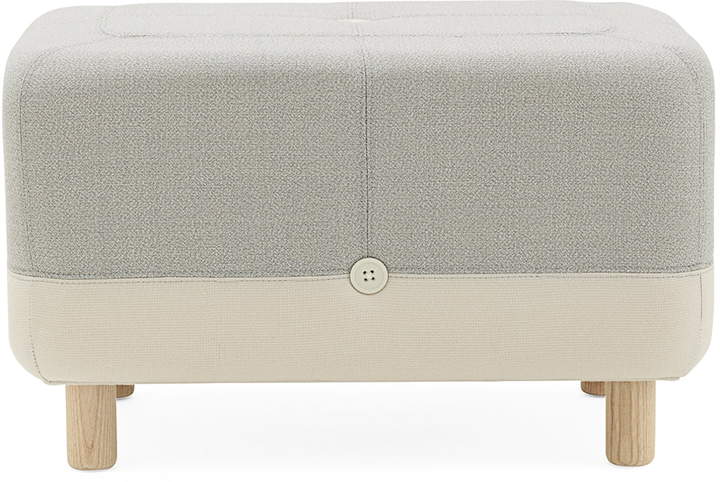 Normann Copenhagen - Sumo Pouf, Hellgrau