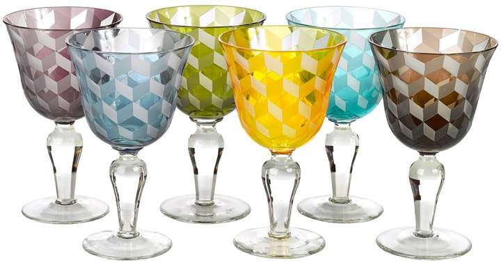 Set: 6 Weingläser 