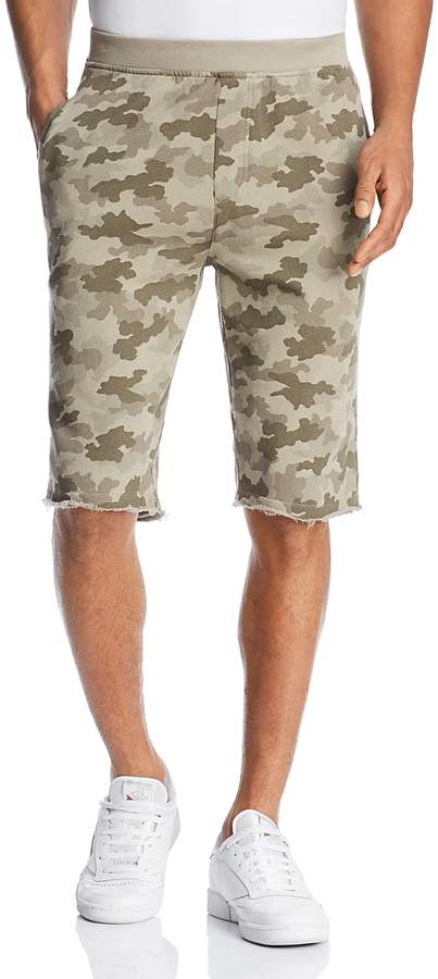 French Terry Camouflage Shorts