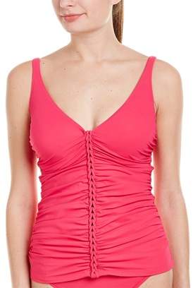 Profile by Profile By Womens Tankini Top, 34d, Pink.