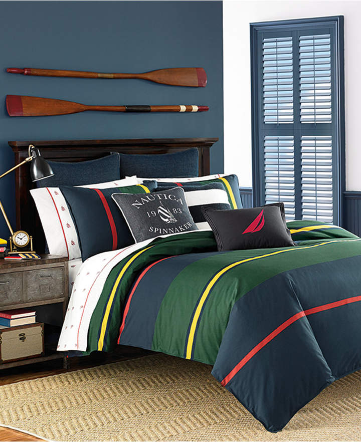 Heritage Classic 2-Pc. Stripe Twin Comforter Set Bedding