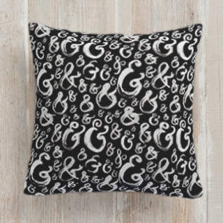 Ampersand Love Square Pillow