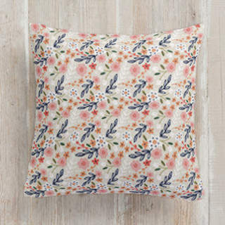 Wildflower Crest Self-Launch Square Pillows