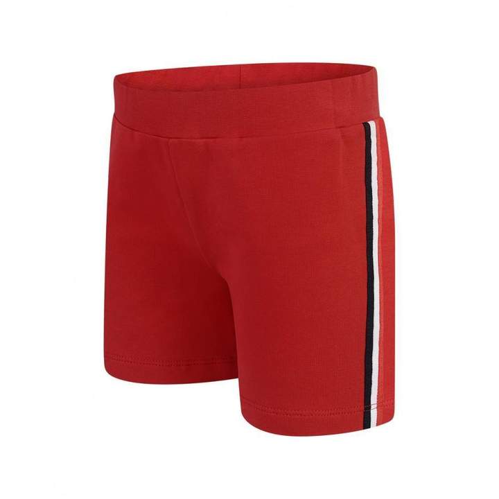 MonclerBoys Red Cotton Baby Shorts