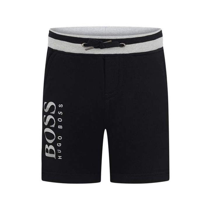 BOSS KidsBoys Black Bermuda Shorts