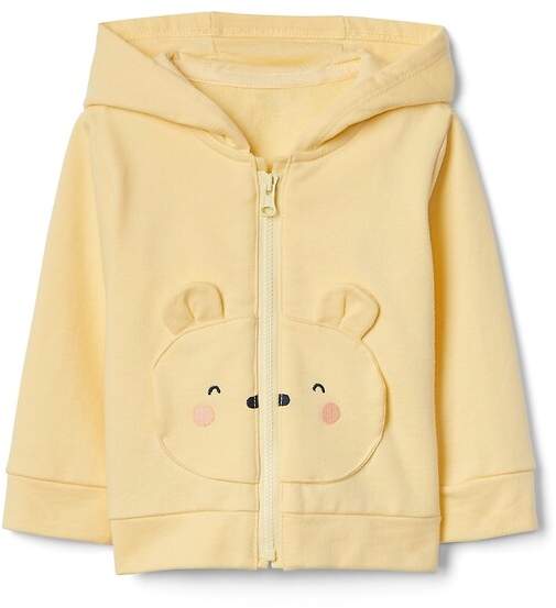 Bear Hoodie in French Terry