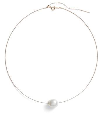 South Sea Collar Necklace with Genuine Pearl