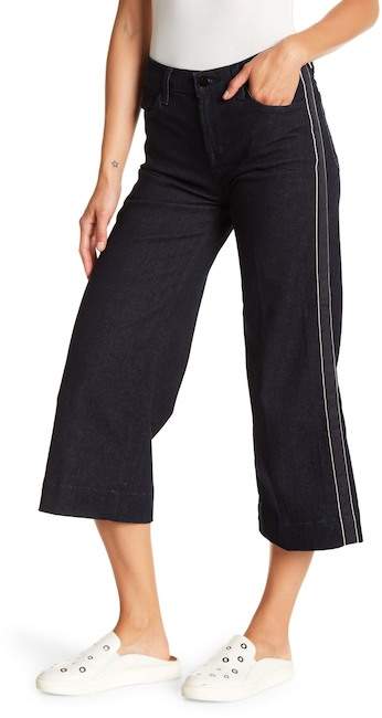 Liza Mid Rise Wide Leg Culottes