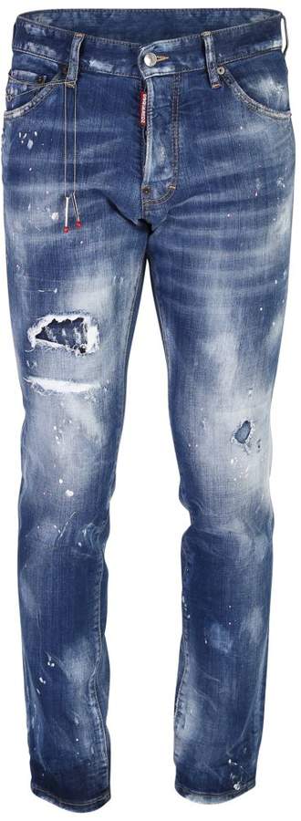 Destroyed Denim Jeans