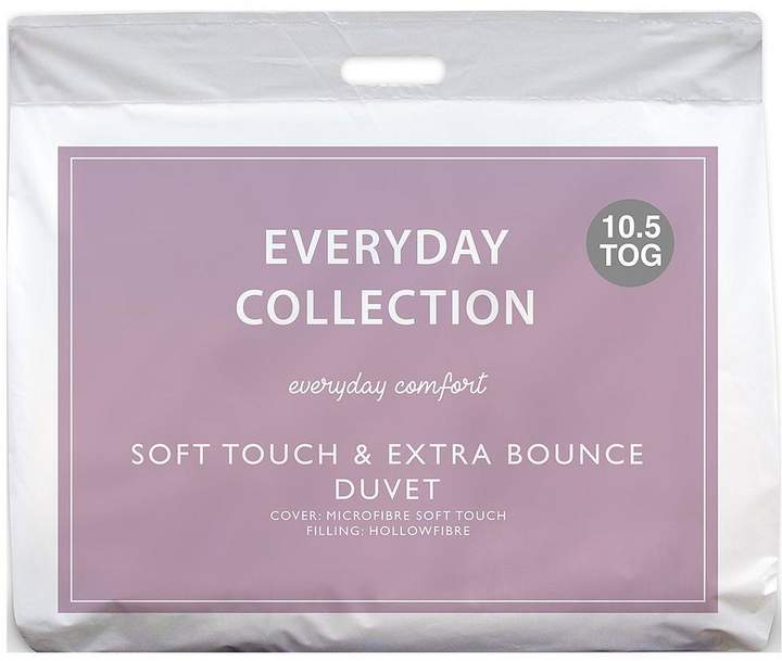 Everyday Collection Soft Touch And Extra Bounce 10.5 Tog Duvet Sb