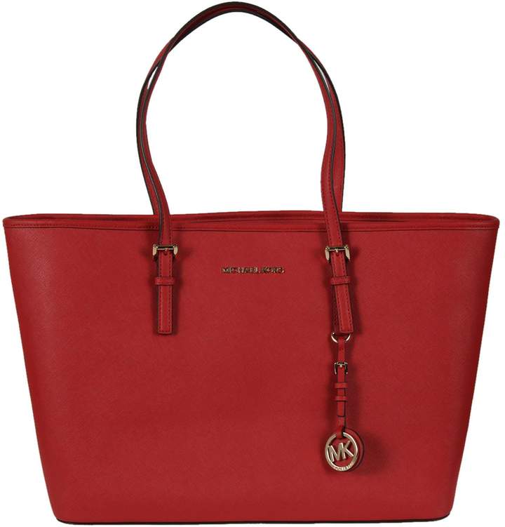 Michael Kors Jet Set Travel Tote - BRIGHT RED - STYLE