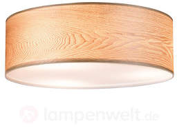 Schicke Deckenlampe Liska in hellem Holz-Design
