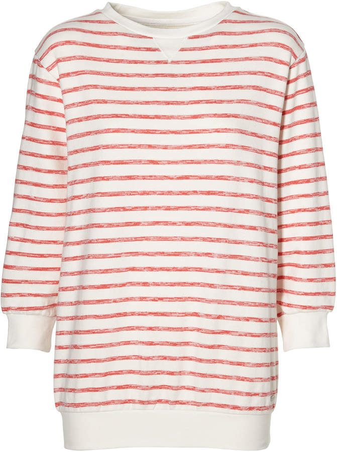Essentials Stripe Crew - Sweatshirt für Damen
