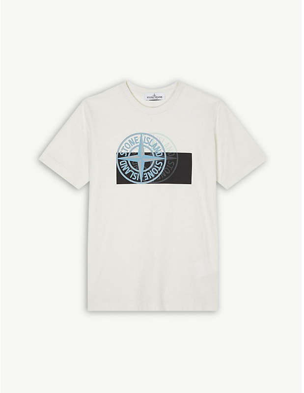 Graphic dial print cotton T-shirt 4-14 years