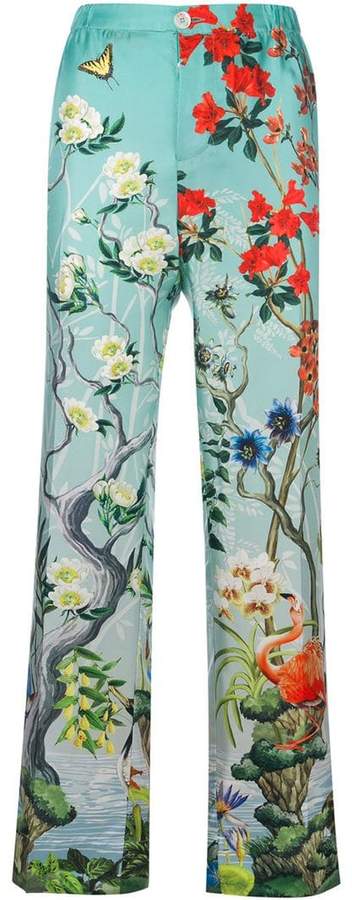 F.R.S For Restless Sleepers printed trousers