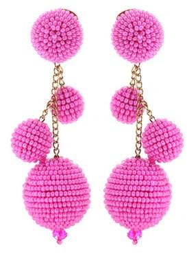 Verzierte Clip-Ohrringe