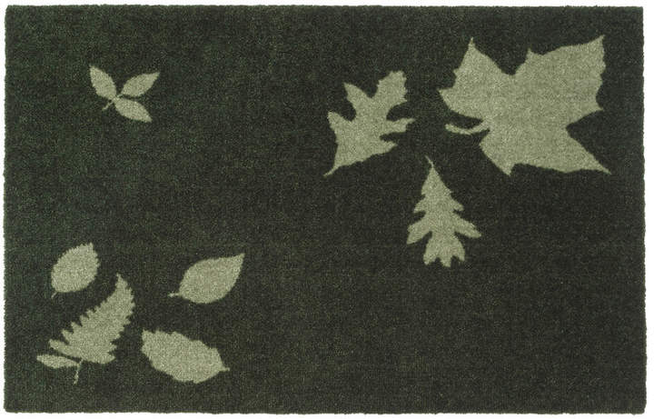 tica copenhagen - Leaf Mega Fußmatte, 60 x 90 cm, Grün