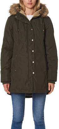Image result for ana heavyweight parka olive JCP