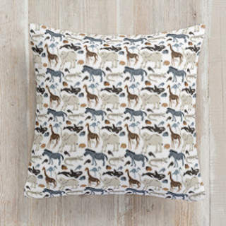 Wild Animals Self-Launch Square Pillows