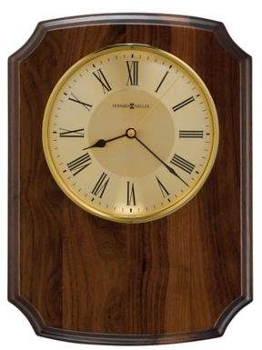 Honor Time Herald Wall Clock in Brushed Brass