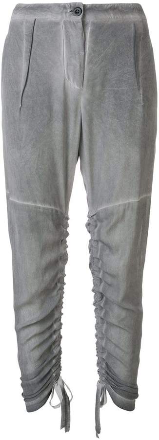 Lost & Found Ria Dunn deconstructed cropped trousers