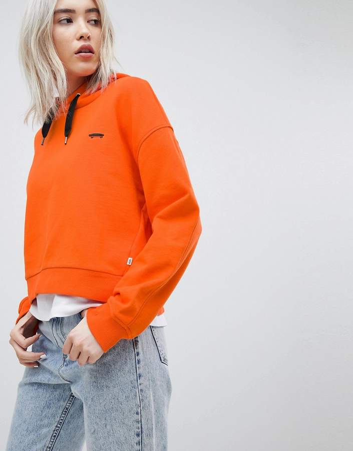 Logo Hoodie In Orange