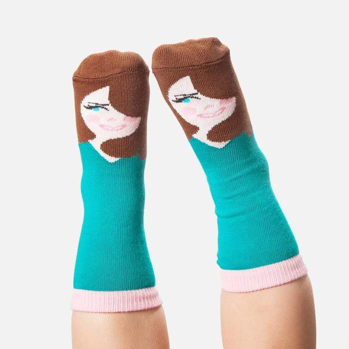 ChattyFeet Kate Middle Toe Kids' Socks
