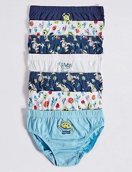 Pure Cotton Disney CharactersTM Briefs (18 Months - 8 Years)