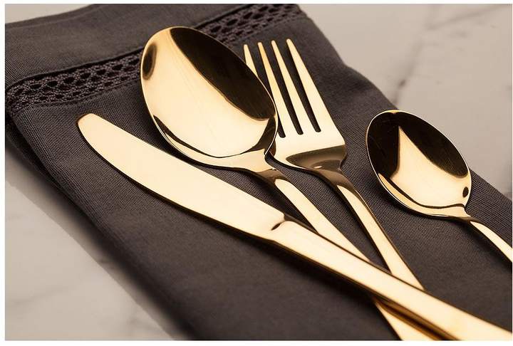 Gold 16-Piece Cutlery Set