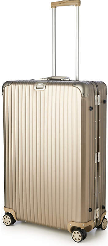 Topas four-wheel titanium suitcase 81cm