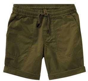 Little Boy's Relaxed-Fit Stretch Cotton Shorts