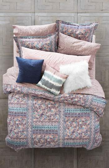 Batik Floral Comforter & Sham Set