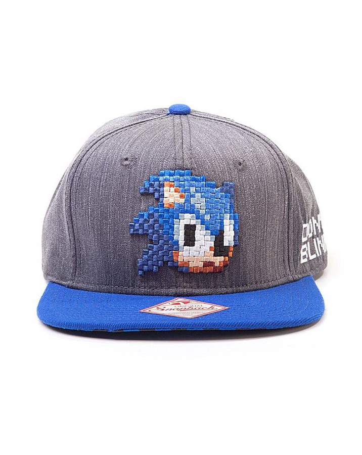 Sonic The Hedgehog 2D Pixelated Cap
