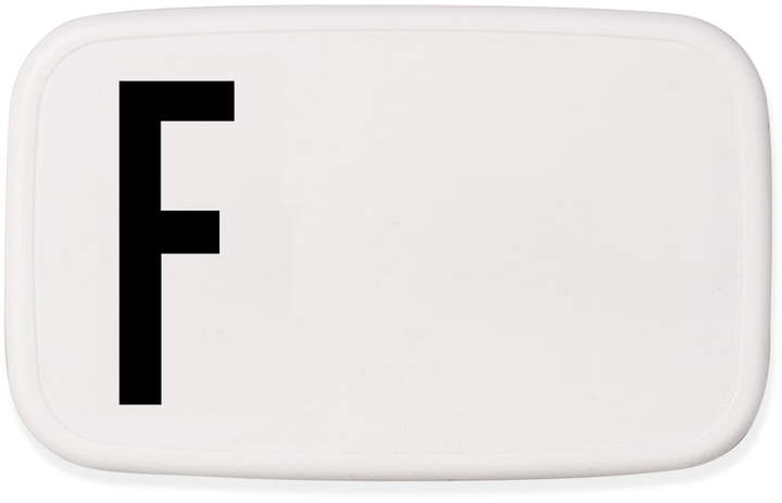Design Letters - Personal Lunch Box, F