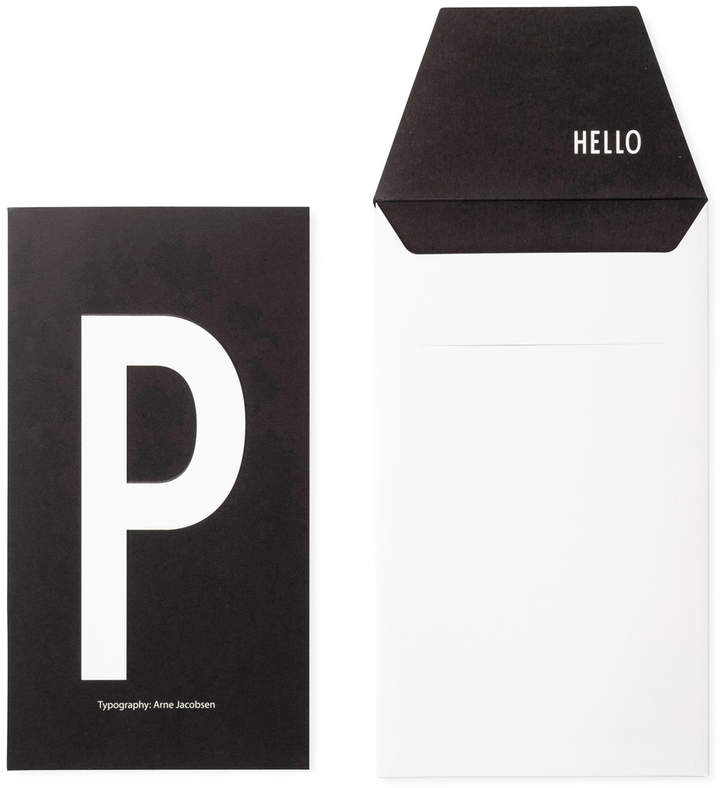 Design Letters - AJ Postkarte P