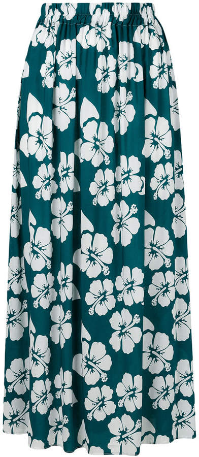 Gabri floral print maxi skirt