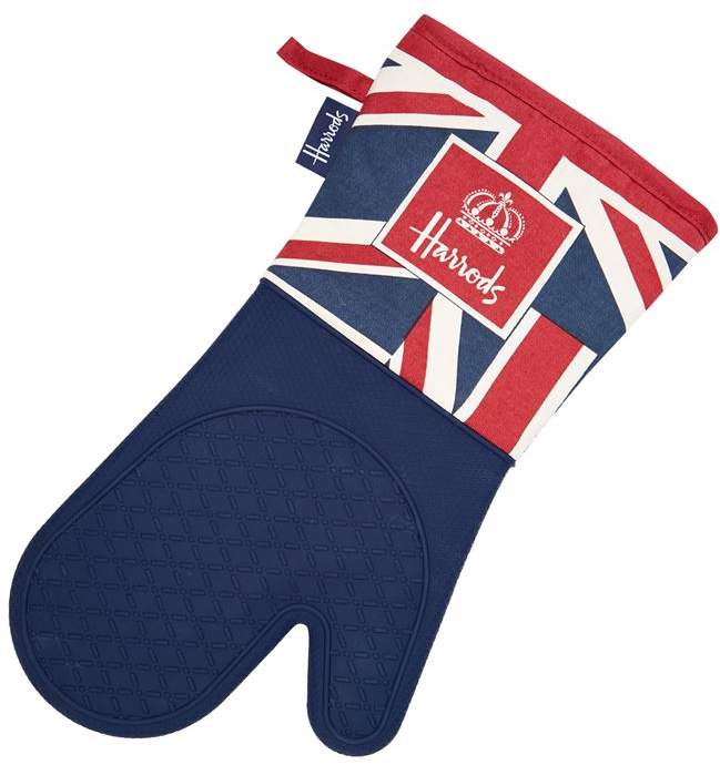 Vintage Flag Silicone Oven Glove