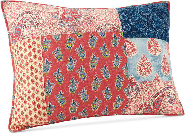Grace Cotton Patchwork Printed Quilted Standard Sham Bedding