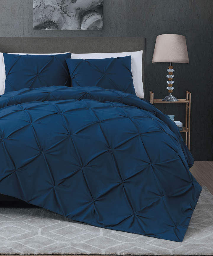 Navy Ella Seven-Piece Quilt Set