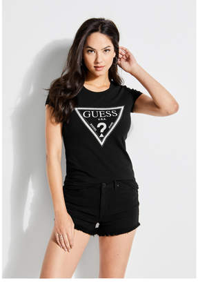 Guess Blinged Out Logo Tee
