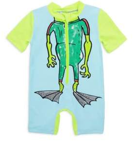Baby's Sonny Cartoon Graphic Swimsuit