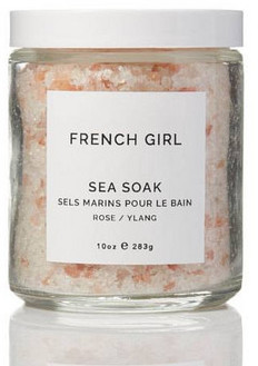 French Girl sea soak