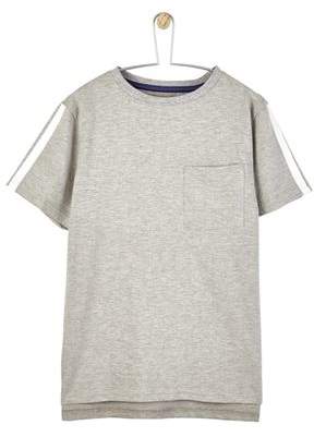 Mens **Boys Grey Stripe T-Shirt (5 - 12 years)