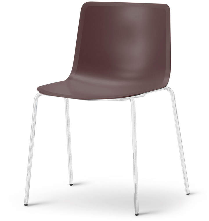 Fredericia Furniture A/S Fredericia - Pato 4 Beine Stuhl, mountain / chrom