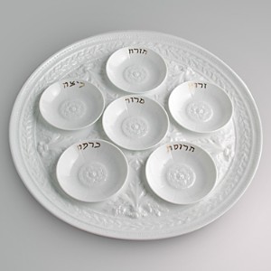 Louvre Mini Seder Plates, Set of 6